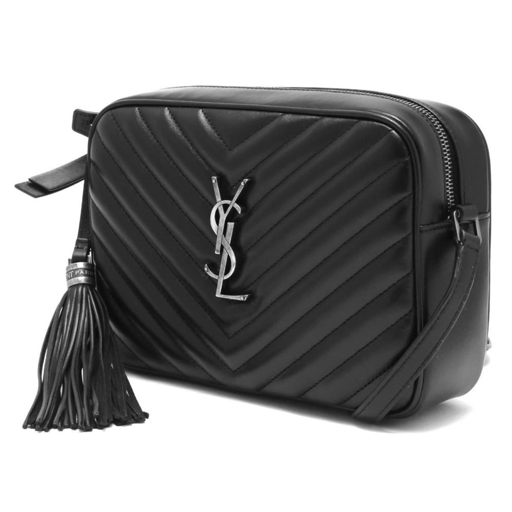 Ysl Saint Laurent Shoulder Bag Camera Bag Black